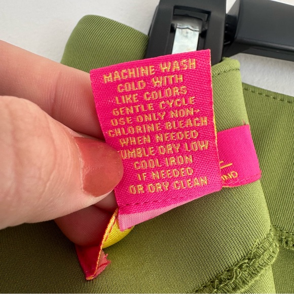 Catherine Malandrino Classic Pencil Skirt in Green Size 6 - Picture 8 of 9